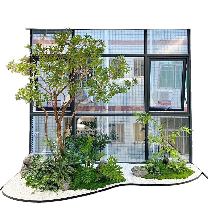 仿真马醉木室内外装饰摆件橱窗玄关景观吊钟假树大型绿植造景组合|undefined