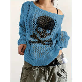 Z 41658 Street Fashion Solid Knit Sweater 纯色针织毛衣