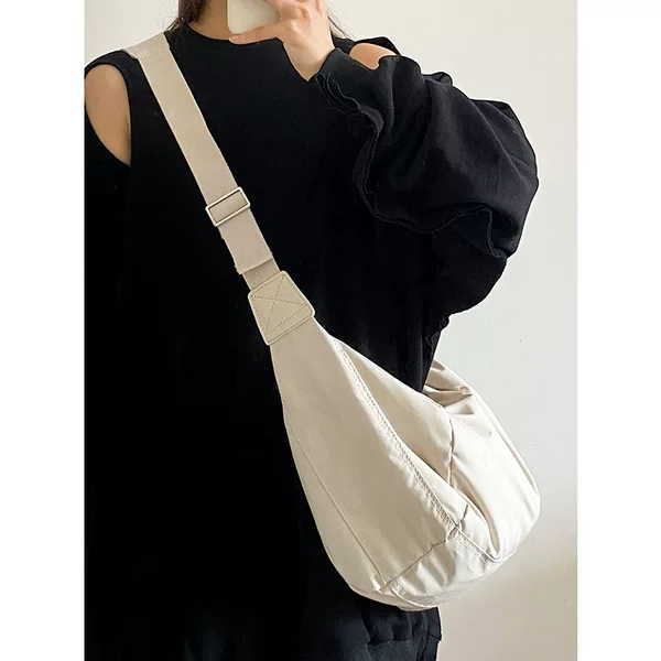 Crossbody Bag for Women 2025 Autumn and Winter New Large-Capacity Dumpling Bag down Cotton Simple Versatile Shoulder Bag
