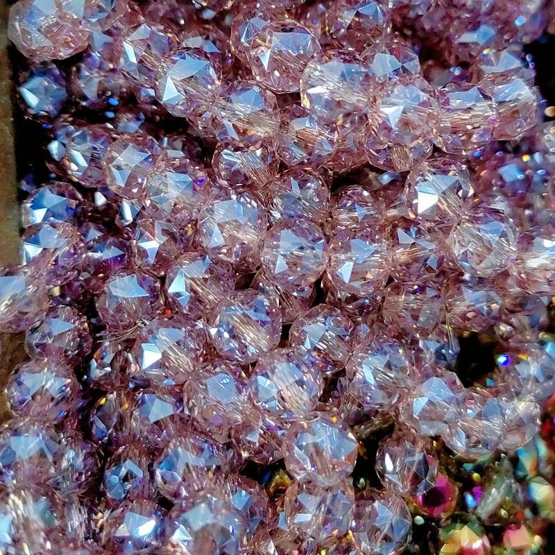 Mayorista 10mm cristal bola de flores galvanizado de alta temperatura abdiy bola de vidrio de colores pulseras collares pendientes accesorios de ropa