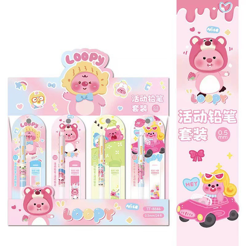 Pencil, high quality cartoon vitaminised set