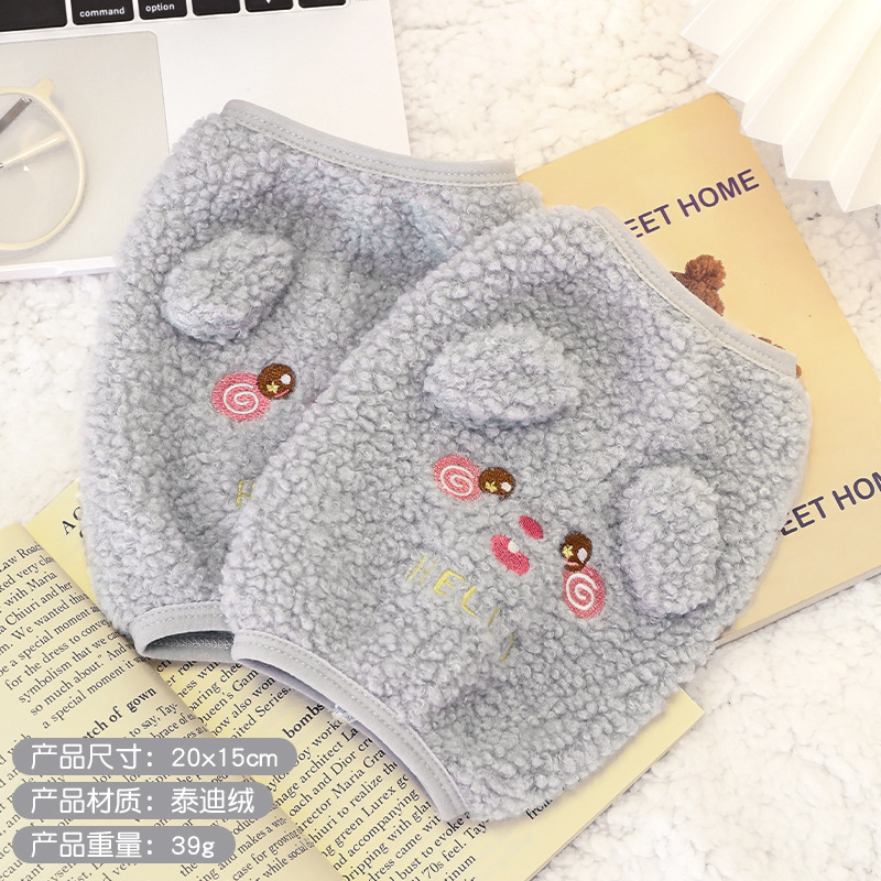 Invierno oversleeve engrosada Teddy terciopelo oversleeve abajo chaqueta ropa de protección anti-sucio paño cubierta tridimensional de alto aspecto manguito