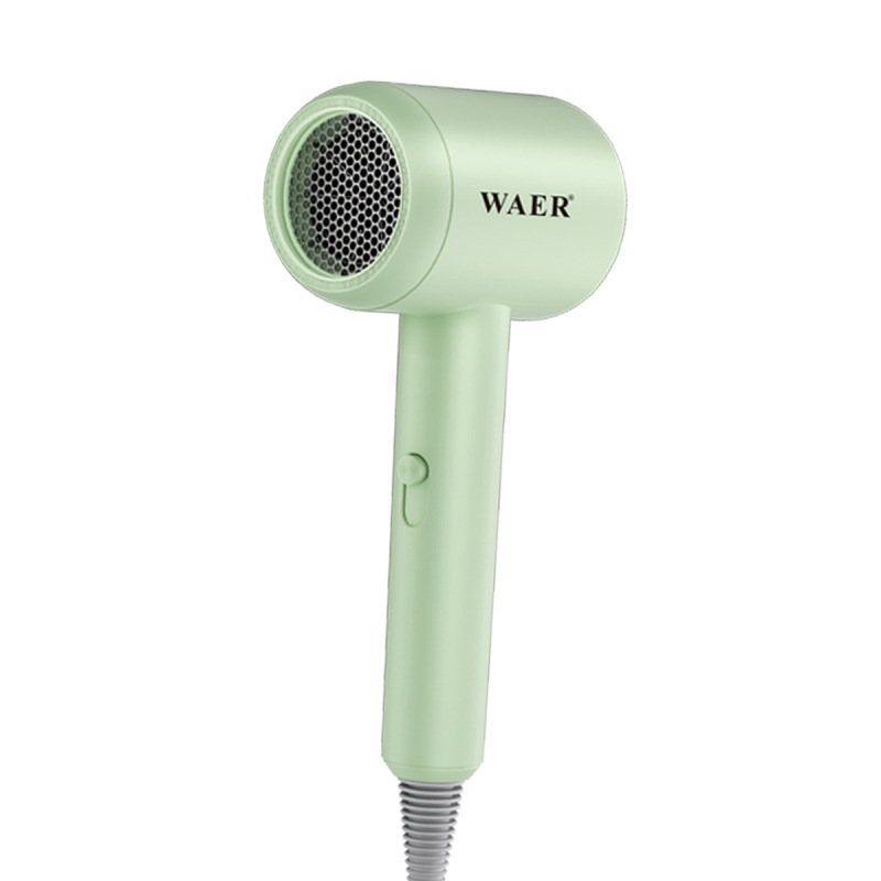 WAER 新しいヘアドライヤー学生寮ハンドルブルーライト 3 スピードポータブル人気の速乾性ヘアドライヤー卸売モデル|undefined