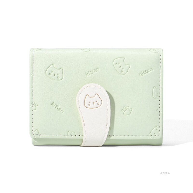 新しいインシンプルでかわいい小さな新鮮な花学生財布韓国ファッションショート 70% off レディース pu 財布|undefined