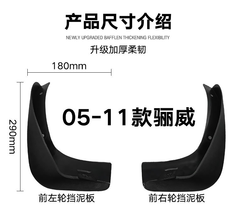 Applicable to Li Wei Nissan Note 2005 06 07 08 09 E11 Foreign Trade Cross-border Mudguard Piwa
