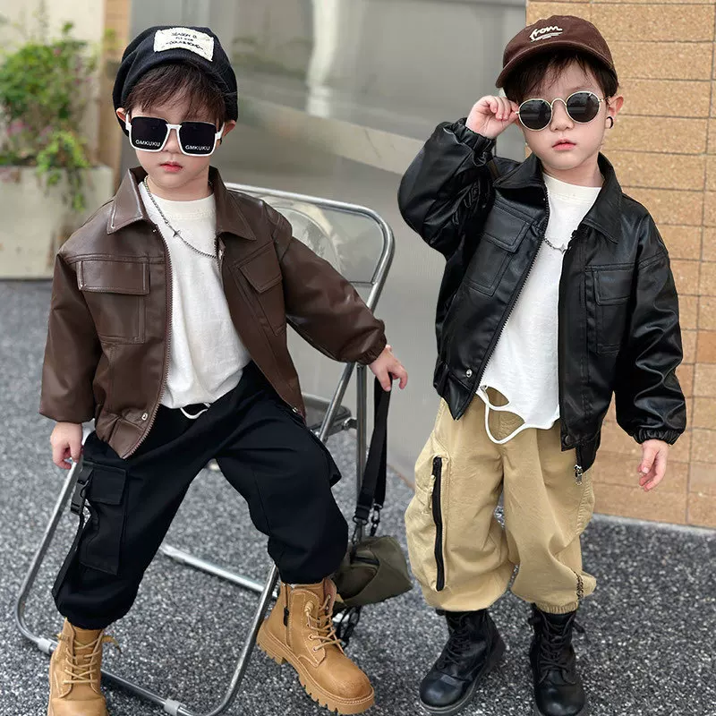 Children's autumn spring jacket for boys