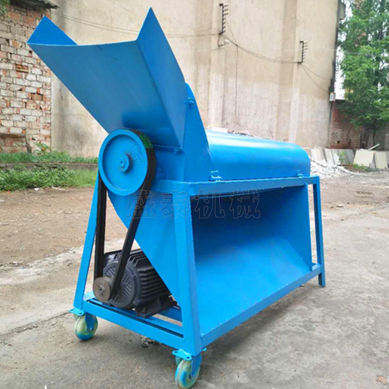 电动半自动香菇脱袋机 香菇平菇菌袋分离机 香菇菌袋分离机