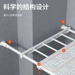 [Factory Direct Sales] Creative Wardrobe Drawer Storage Layered Partitions Telescopic Storage Racks Bathroom Toilet Storage