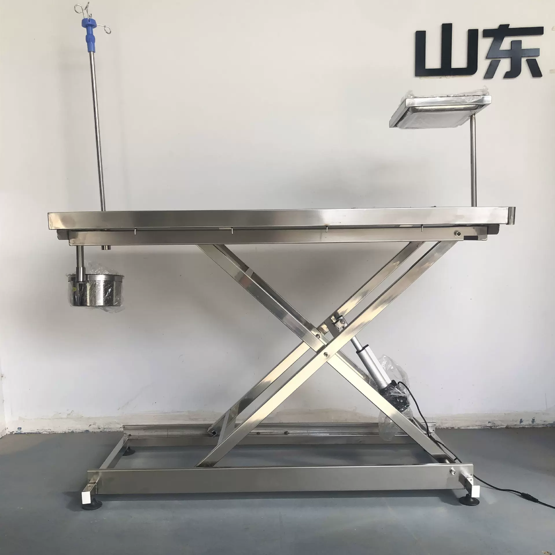 宠物电动升降手术台304不锈钢诊疗台输液台美容液压手术台萌宠用