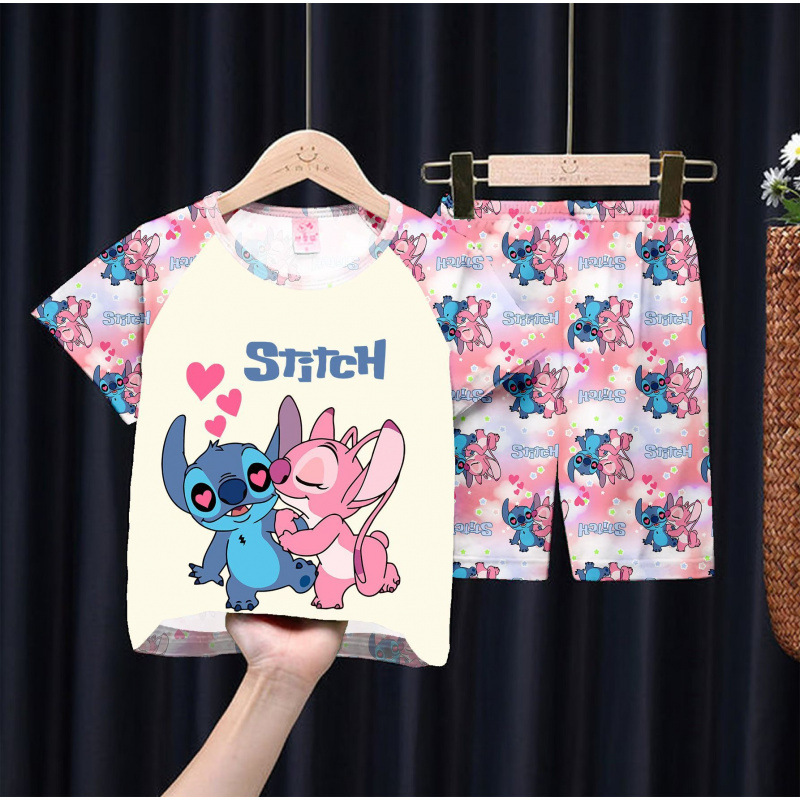 D short set Pink Stitch