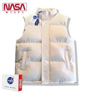 NASA ABOUT Flagship Store Men's Cotton Vest Autumn and Winter New Loose Outer Wear Sleeveless Warm Vest Vest Vest