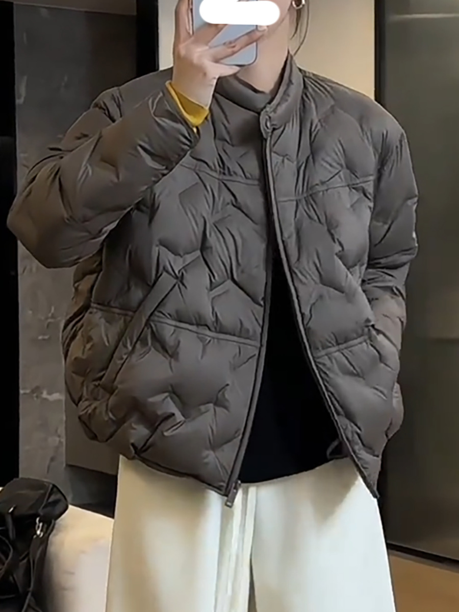 Light and thin short winter fashionable design keep warm down jacket…