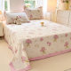 Class A cotton sanding sheets single-piece cotton 100 old coarse cloth student dormitory thickened quilt single pillowcase three-piece set