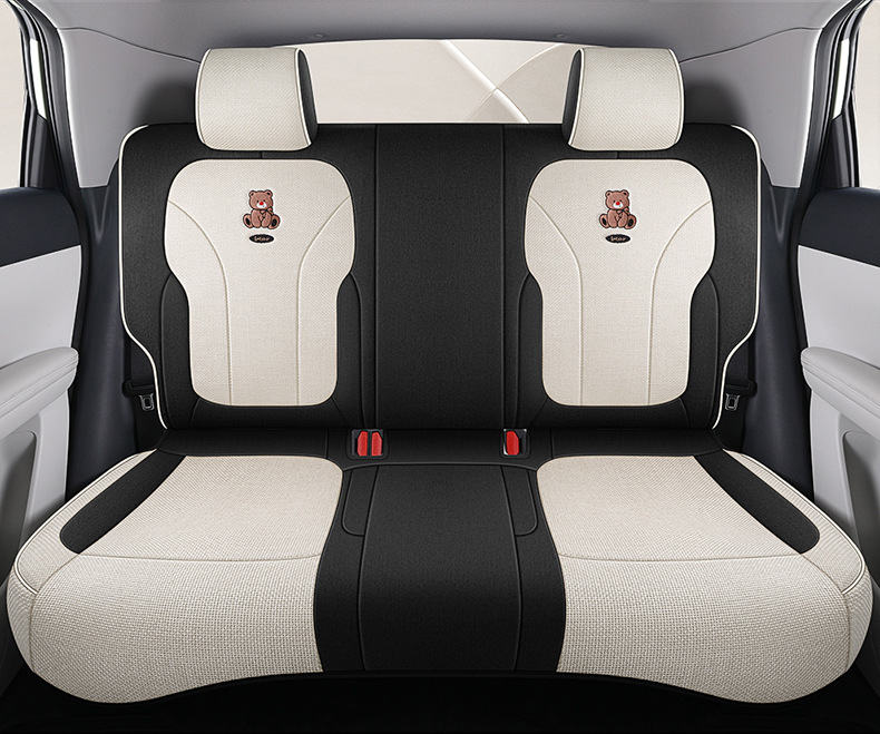 Geely Star Wish Seat Cover Special Full Surrounding Linen Breathable Cushion Seat Cover Car Interior Four Seasons Decoration Car Supplies