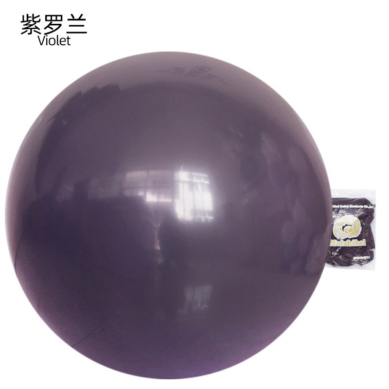 Hermosos globos de látex mate redondos y gruesos de 36 pulgadas de color vintage, ideales para la venta en mercados nocturnos, para decoración y arreglos.