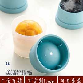 厂家直供5050球形冰棒模具制冰球制冰盒球形冰淇淋盒 直径6cm冰球