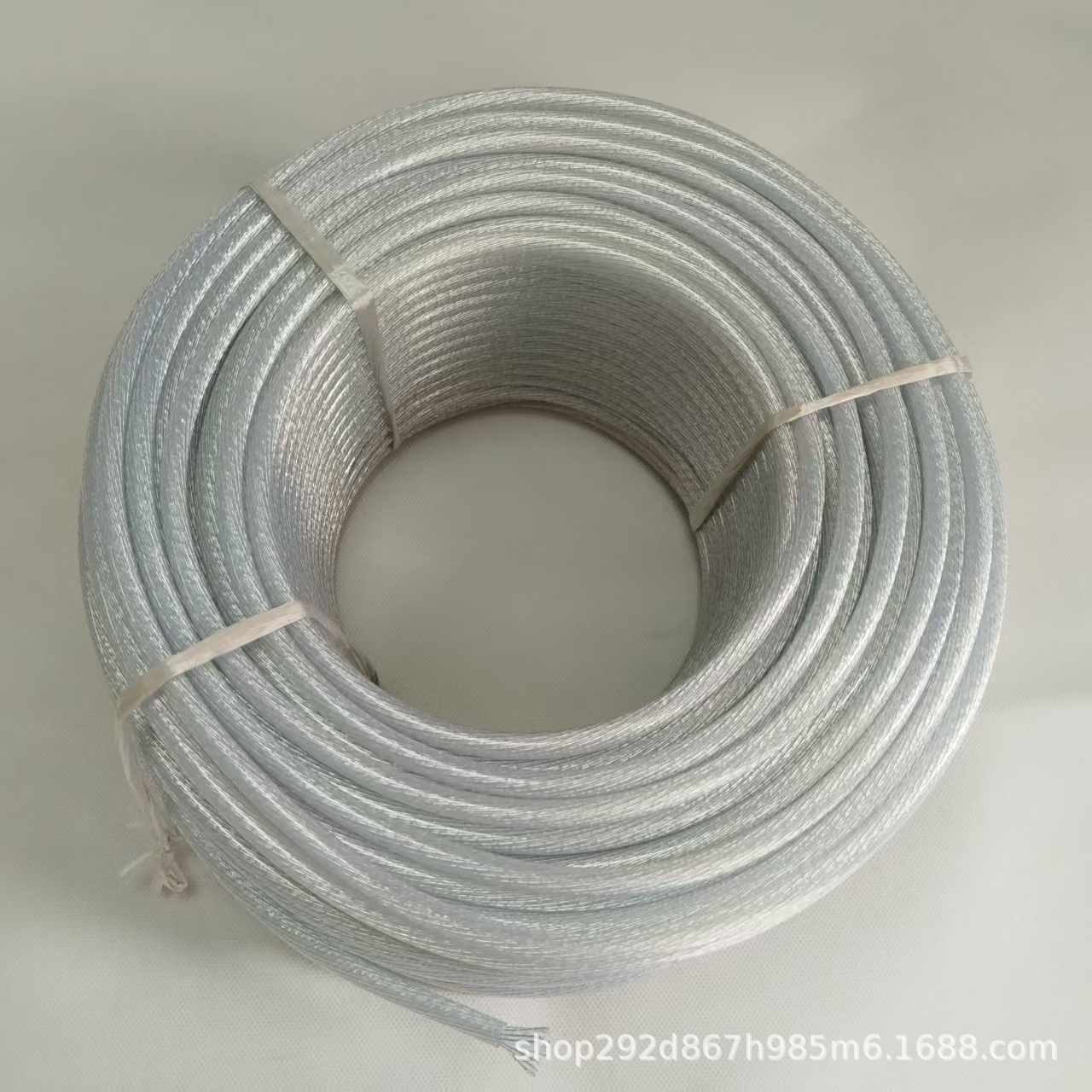 厂家直供现货音响喇叭5NCC12股加空管单晶镀银铜发烧级胆机喇叭线