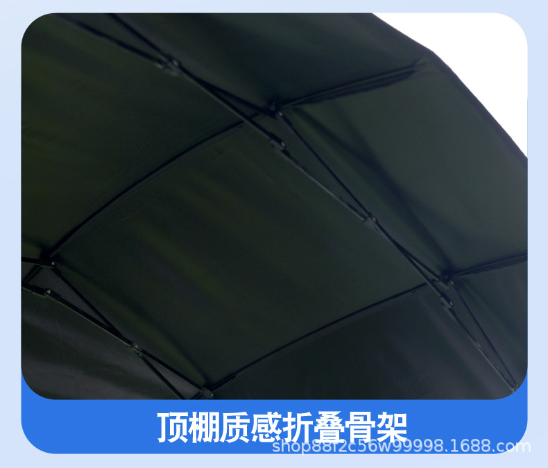New model of electric vehicle rain canopy, retractable and foldable, windproof cover for electric bikes, motorcycle sunshade, rain protection canopy