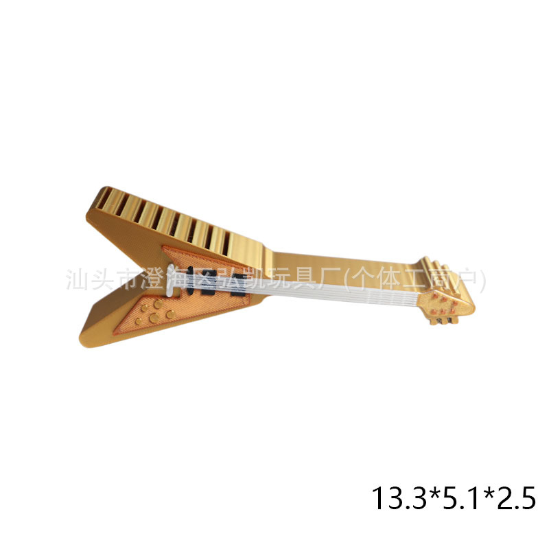 일렉트릭 기타 픽 수납 스피커(골드)