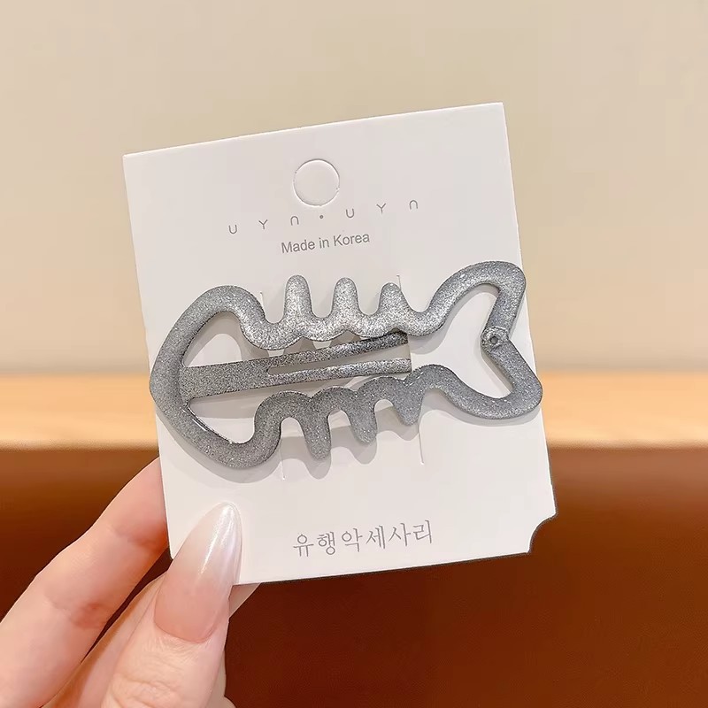 Dopamina adorable clip de cabello para mujeres 2026 nuevo clip de boca de pato de alta calidad sensación lateral exquisita clip de frangeo clip de cabello tocado