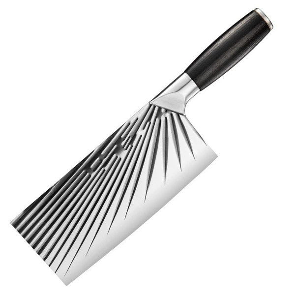 Black handle from natural wood