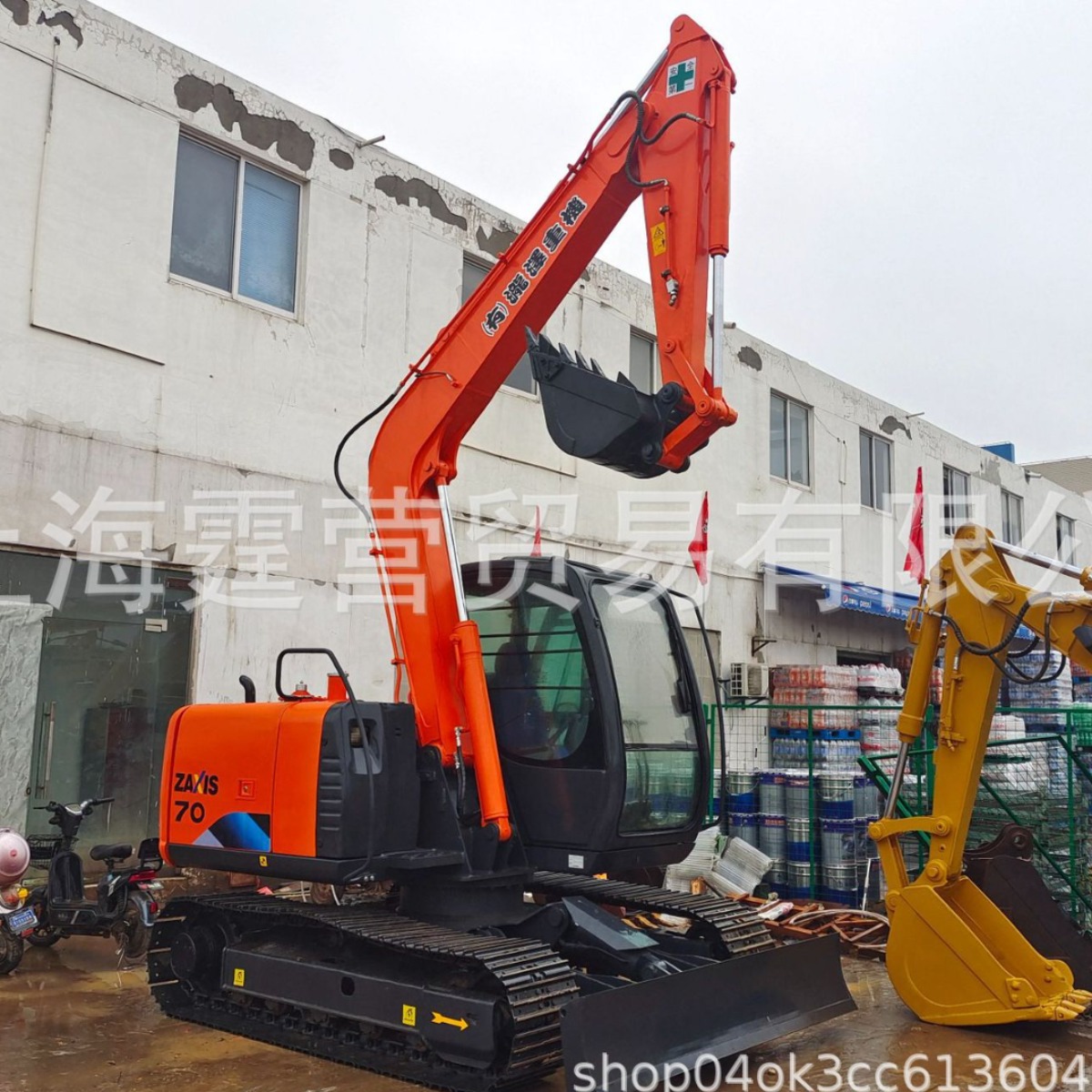 Excavadora de ocasión Hitachi 70 excavadora de ocasión modelo Hitachi 120/200/240 de segunda mano