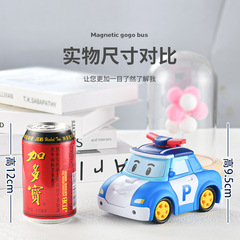 Official Poli Rescue Car Police Car Roy Poli Smart Kids Inertia Toy Car Vehicle Set for Boys