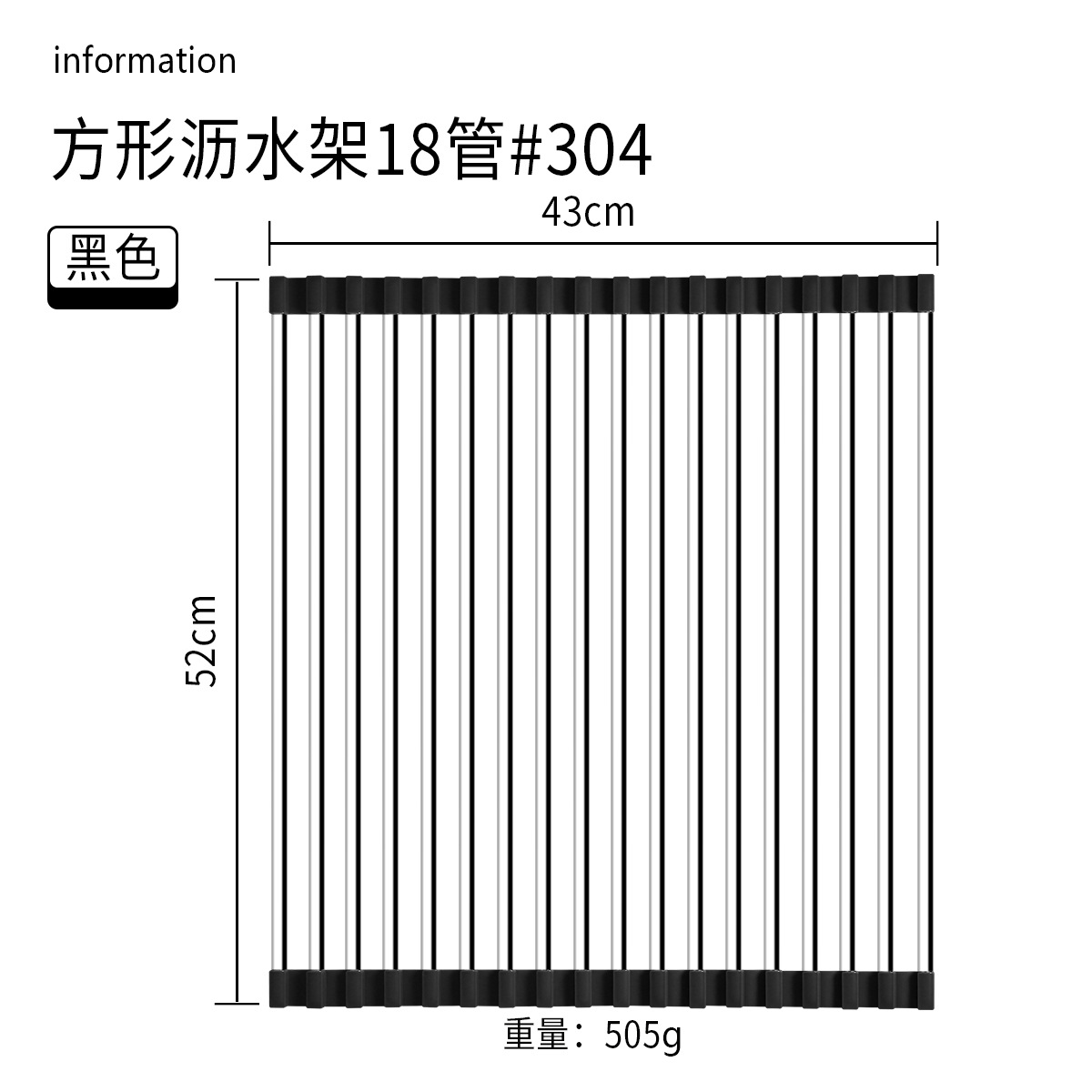 Cocina hogar 304 Escritorio de acero inoxidable integrado plegable tubo cuadrado plato taza obturador fregadero drenaje estante