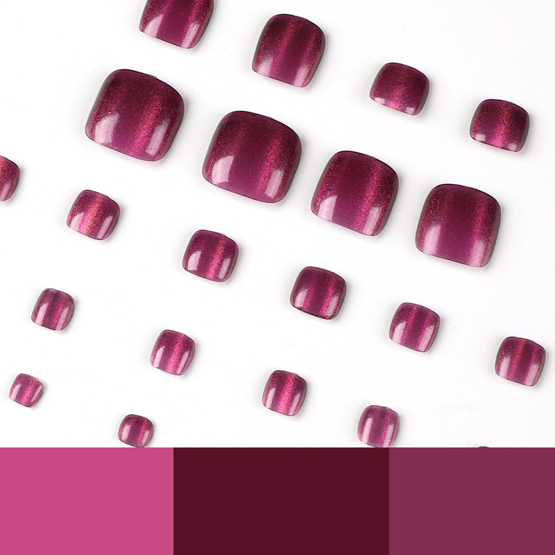 Pieza de belleza de uñas manicura producto terminado producto gato ojo pie clavo falso clavo uñas belleza pieza desmontable gel de uñas pieza acabado producto