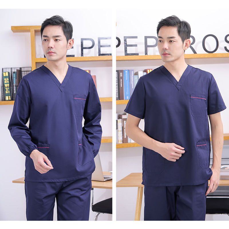 手洗い手術室手洗い服手術服半袖スーツ女性口腔医美容病院作業服|undefined