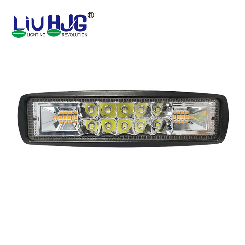 Led Work Light, Spotlight, Two-Sided Flashing, Six-Bead Strip Auxiliary Inspection Light, External Car Lighting