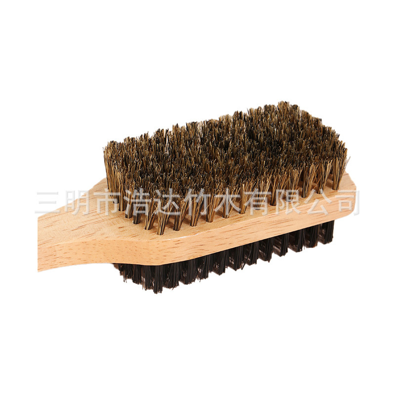 メーカー卸売メンズひげブラシ無垢材猪毛オイルヘッドブラシ理髪店ヘアクリーニングブラシスタイリングコーム|undefined