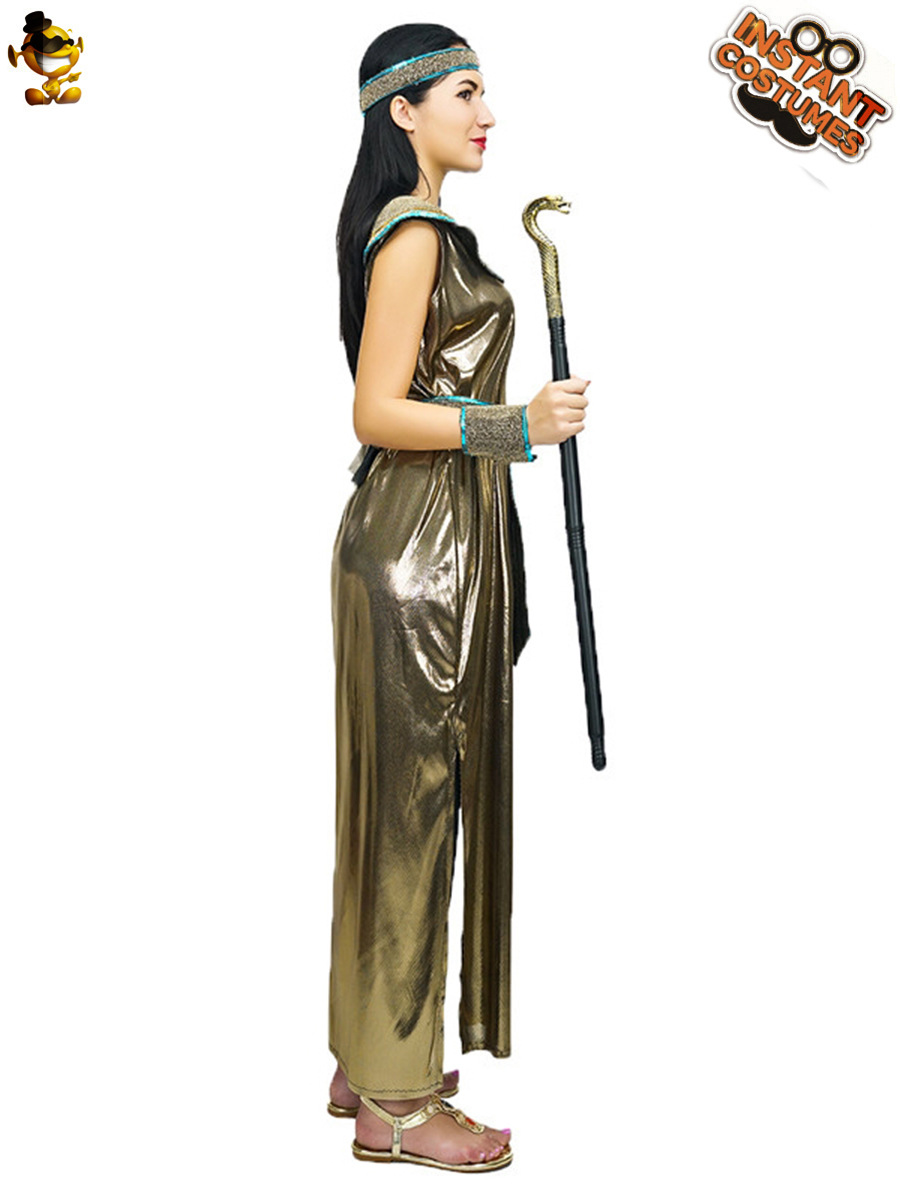 Adulto de las mujeres Cleopatra traje Cosplay egipcio partido etapa rendimiento traje
