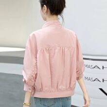 外套女短款春秋2025新款韩版宽松小个子休闲夹克时尚气质棒球服潮