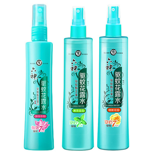 Summer Liushen 180 spray toilet water fresh floral fragrance/mint/ice lotus summer anti-mosquito repellent toilet water