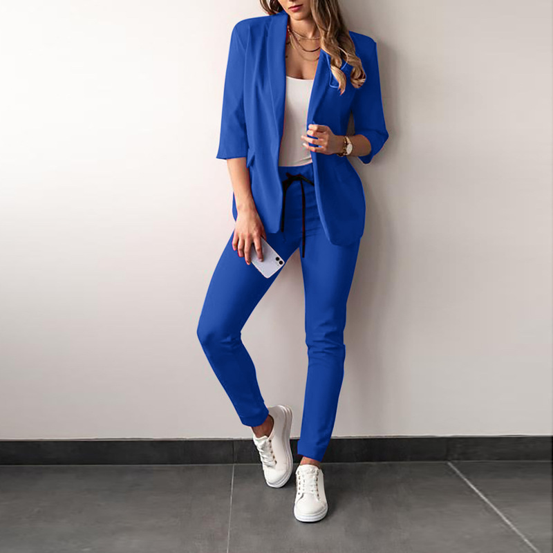 2025 Amazon Independent Website New Fashion Casual Suit Women's Two-Piece Set