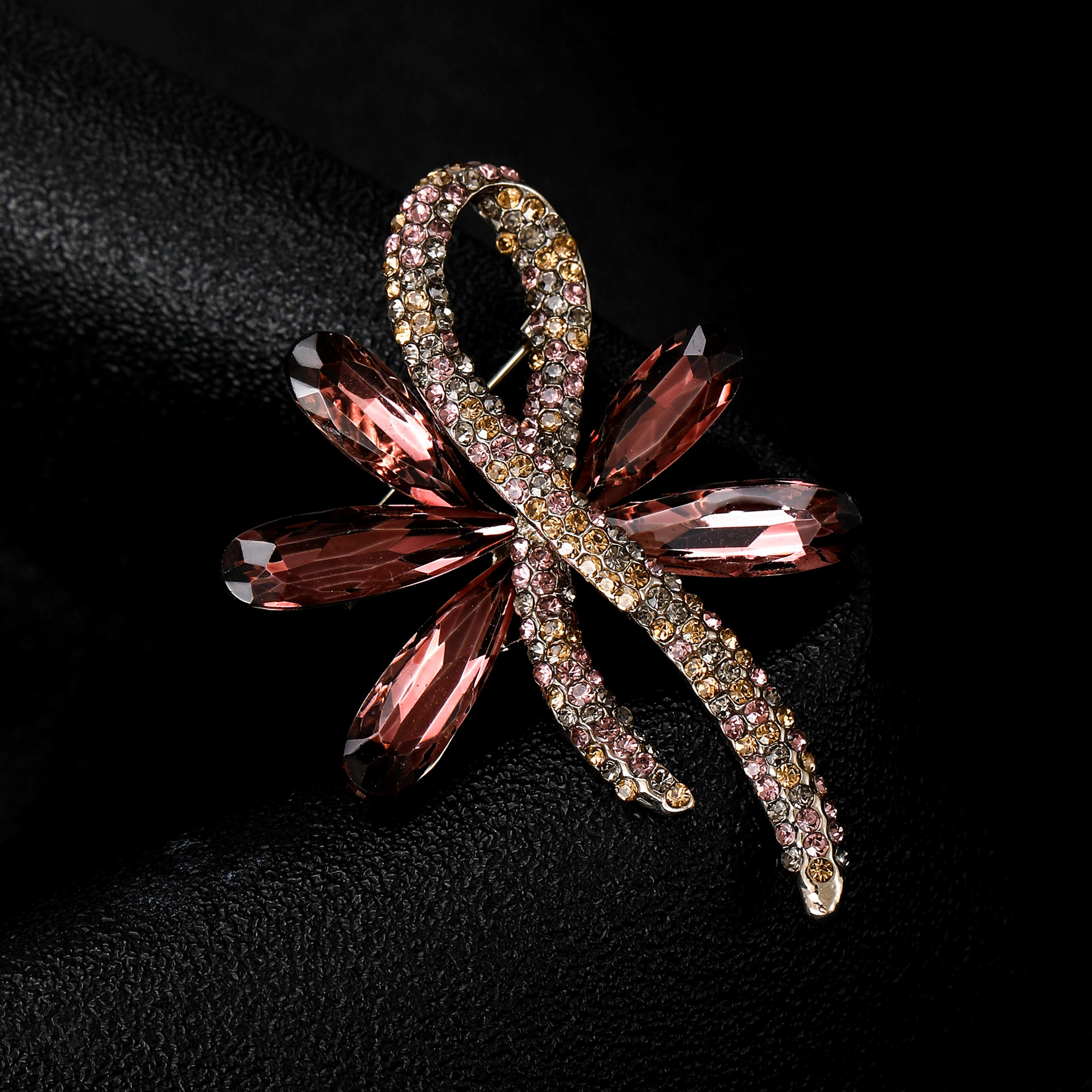 15g Weight Rhinestones Inlay Material Brooches Classification Holiday Occasion Alloy Material Bow Knot Pattern Women's Gender Inlay Design Pin Bow Knot Alloy Inlay Rhinestones Women's Brooches 20
