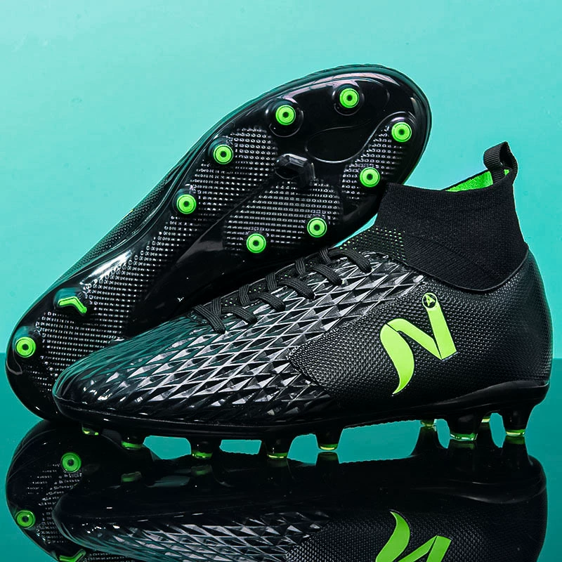 Футбольные ботинки Мужские футбольные игры Тренировочные ботинки Спортивная обувь Длинные шипы Детские футбольные ботинки Оборудование для взрослых AGTF