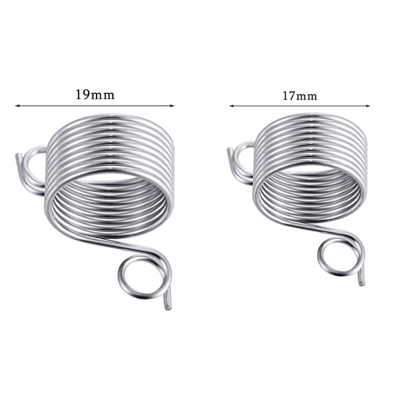 Doméstico diario tejido suéter guía de mano bobina de dedo conveniente guía de acero inoxidable mano lana tejer gadget