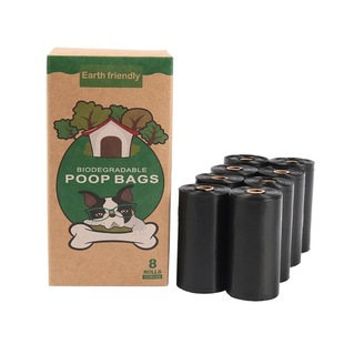 Biodegradable PET garbage bag stool bag thickened portable disposable cat shit shit shovel bag cross-border wholesale