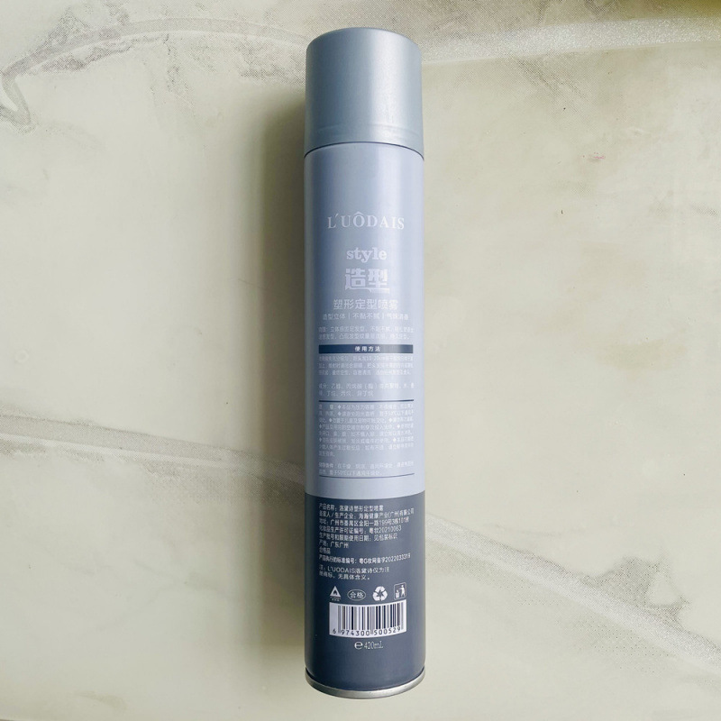 men's fragrant powerful hair spray