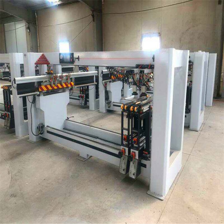 6 maquinaria de carpintería perforación de dos filas perforación automática equipos perforadores multifuncionales perforación de filas