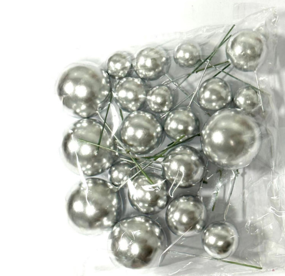 실버 믹스 팩 20 개 (4 사이즈 각 5 개)