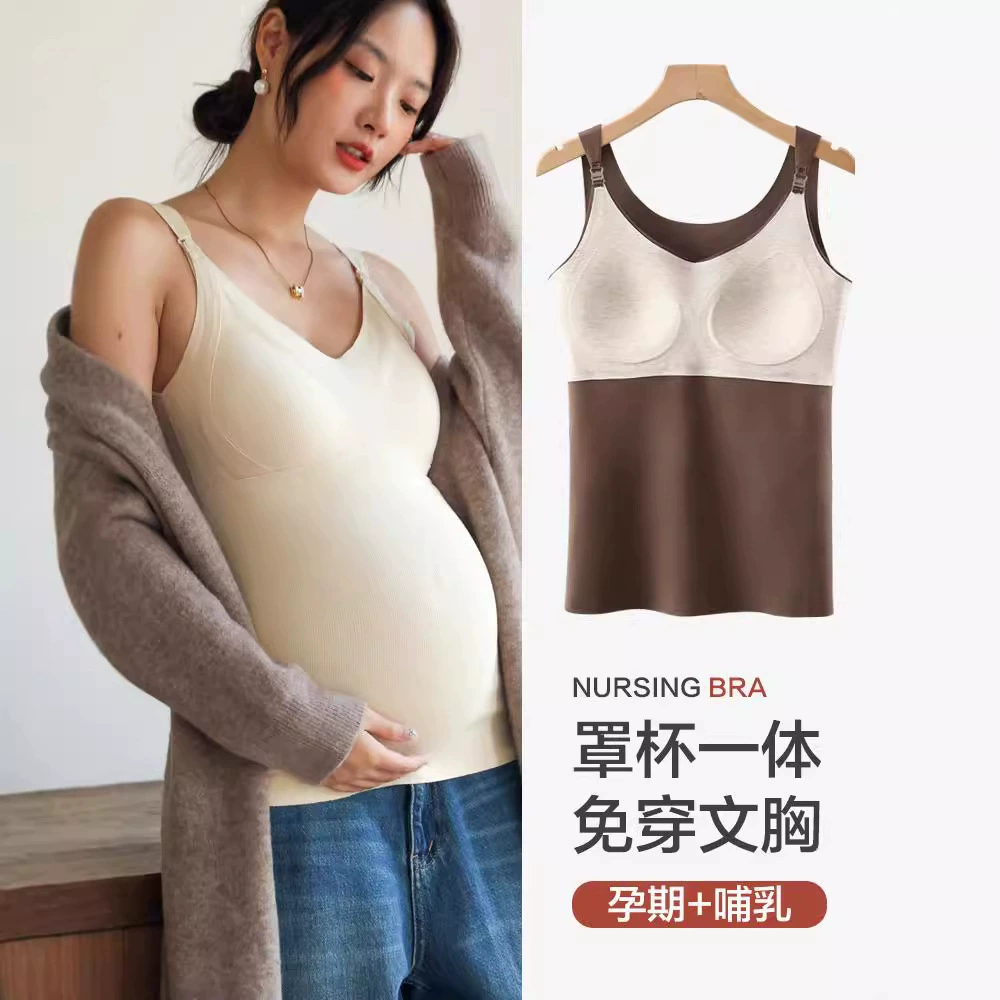 Беременные теплые жилеты осенью и зимой