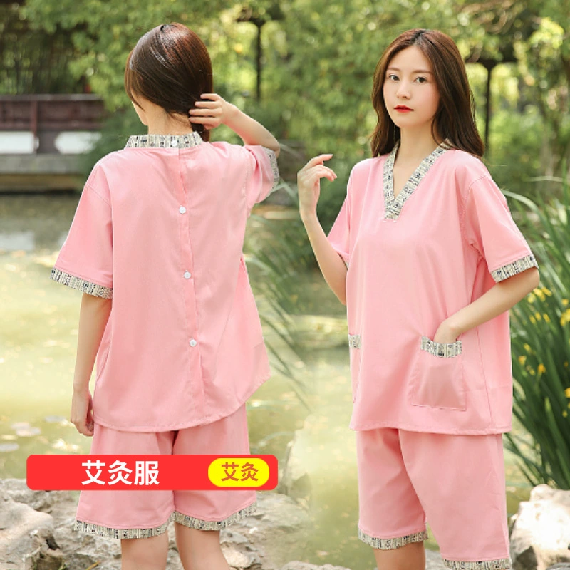 金东湖 Bathrobe for men and women, massager, Japanese and Korean, Korean style, V-neckline