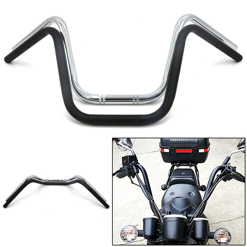 Retro modified motorcycle handlebar faucet handlebar modified handlebar 22/25mm retro ultra-high handlebar direction handlebar