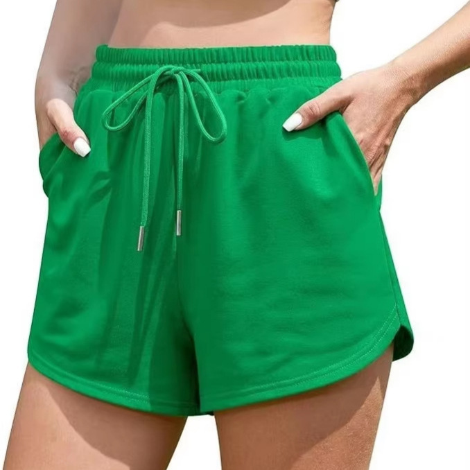 2026 Women's Sports Shorts with Pockets, Fashionable Drawstring Summer Workout Running Casual Shorts 2026 Women's Sports Shorts with Pockets, Fashionable Drawstring Summer Workout Running Casual Shorts