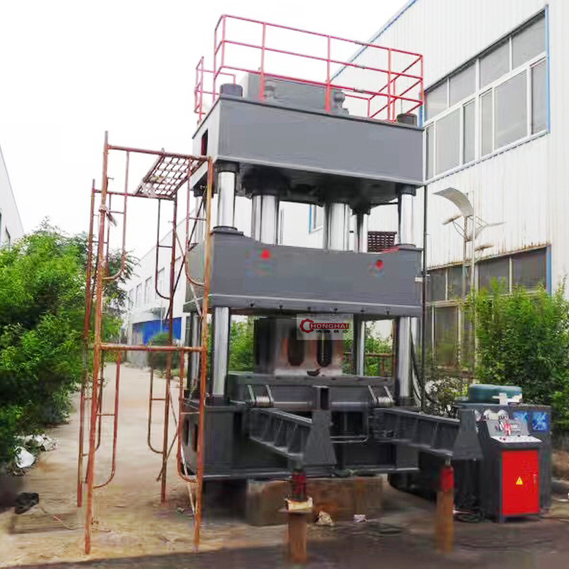 四柱液压机1000吨1200吨1500t拉伸油压机移动工作台