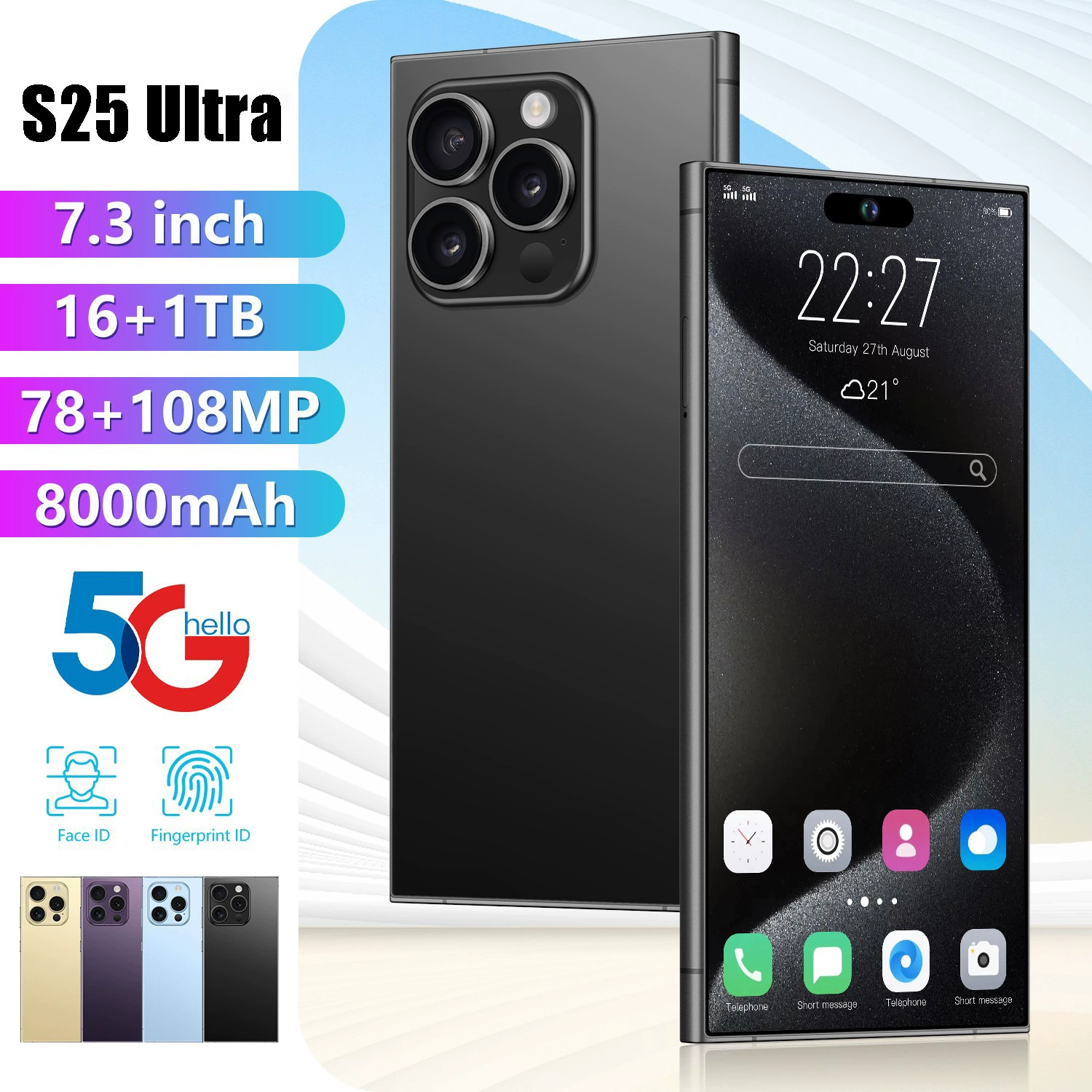 Умные часы, мобильный телефон, городской стиль, Amazon, S25, 3 дюйма, широкий экран