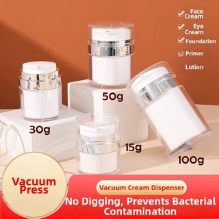 Vacuum-Pressurized Cream/Lotion Bottles for Liquid Products